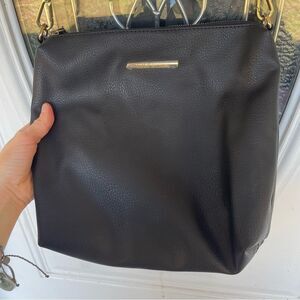 Steve Madden black shoulder purse